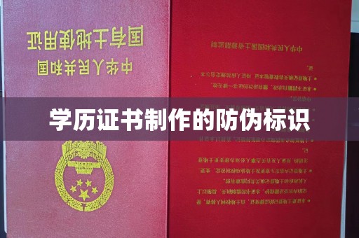 诸暨学历证书制作的防伪标识